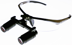 Loupe On Wire Frame With Glasses